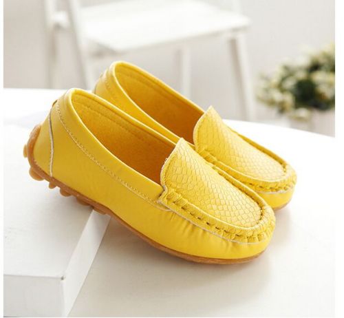 Chaussures enfants en PU ronde pour printemps - Ref 1023904