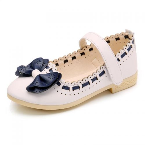 Chaussures enfants en Cuir spatial ronde pour printemps - Ref 1023984