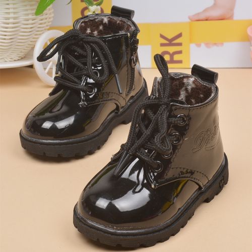 Chaussures enfants en PU ronde pour Toute saison - semelle caoutchouc Ref 1024018