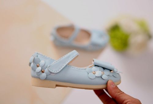 Chaussures enfants en PU ronde pour printemps - Ref 1024467