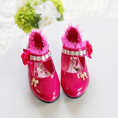 Chaussures enfants en ronde brodé pour Toute saison - Ref 1024502