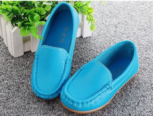 Chaussures enfants en PU ronde pour printemps - Ref 1024516