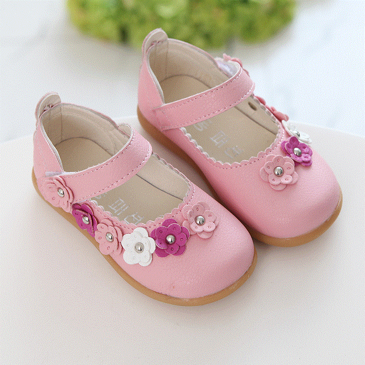 Chaussures enfants en PU ronde rivet pour Toute saison - Ref 1024644