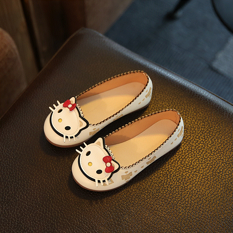 Chaussures enfants en PU ronde pour printemps - semelle caoutchouc Ref 1024856