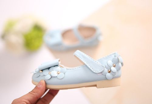 Chaussures enfants en PU ronde pour printemps - Ref 1024875