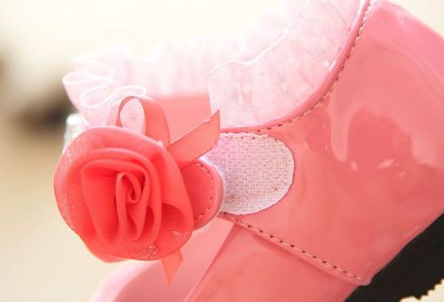 Chaussures enfants en PU ronde métal pour printemps - Ref 1024928