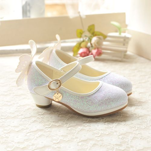 Chaussures enfants en PU tête carrée Flanger pour printemps - Ref 1026516