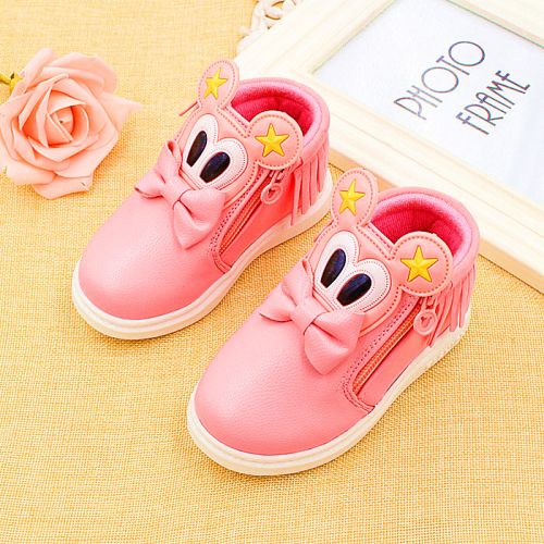 Chaussures enfants en PU ronde pour printemps - semelle caoutchouc naturel Ref 1026892