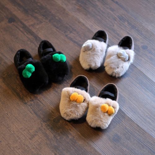 Chaussures enfants en ronde pour hiver - semelle caoutchouc Ref 1026915