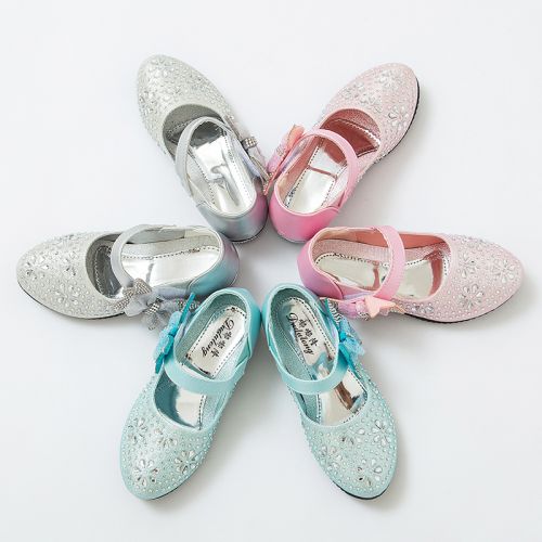 Chaussures enfants ronde avec perles pour Toute saison - semelle Ref 1026943