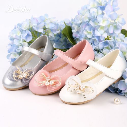 Chaussures enfants en PU DEESHA pour printemps - semelle TPR Ref 1027151