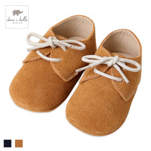 Chaussures enfants en cuir DAVEBELLA ronde pour printemps - semelle caoutchouc Ref 1027205