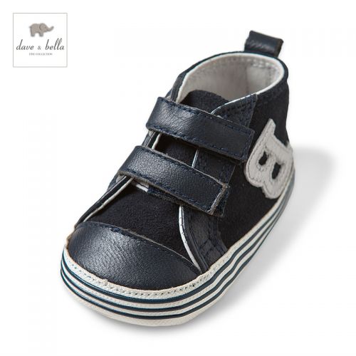 Chaussures enfants en cuir DAVEBELLA ronde coutures pour printemps - semelle plastique Ref 1027260