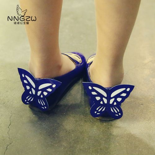 Chaussures enfants NNGZ ronde brodé pour printemps - Ref 1027371