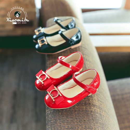 Chaussures enfants en PU ronde pour printemps - semelle caoutchouc Ref 1027481