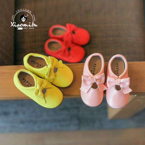 Chaussures enfants en similicuir ronde pour printemps - semelle caoutchouc Ref 1027500