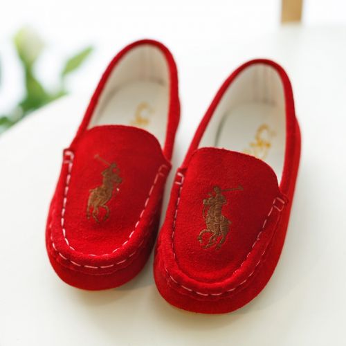 Chaussures enfants en cuir ronde pour printemps - Ref 1027888