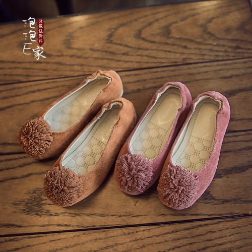 Chaussures enfants en ronde houppe pour printemps - semelle Ref 1027909