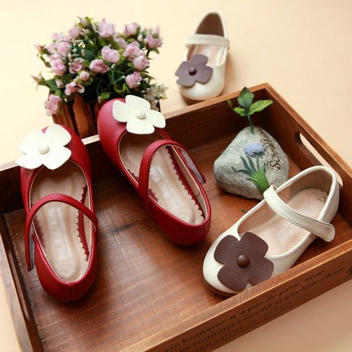 Chaussures enfants en PU ronde pour printemps - Ref 1028773