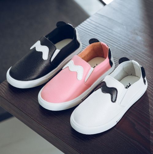 Chaussures enfants ronde pour printemps - semelle caoutchouc Ref 1028897