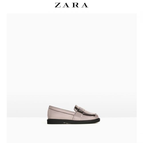 Chaussures enfants en PU ZARA ronde pour hiver - semelle caoutchouc Ref 1028978