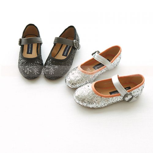 Chaussures enfants en PU ronde coutures cuir pour printemps - semelle plastique Ref 1029481