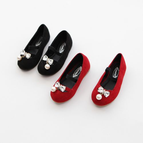 Chaussures enfants ronde pour printemps - semelle caoutchouc antidérapant Ref 1029502