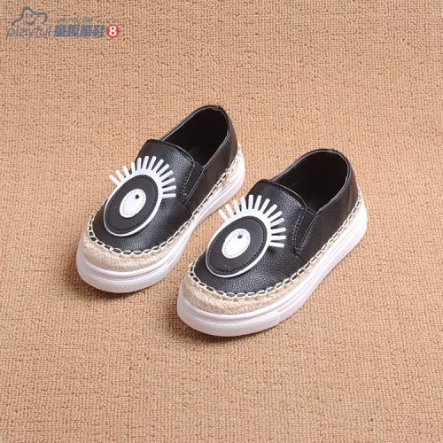 Chaussures enfants en Cuir spatial BELLA NEWMAN ronde pour printemps - semelle PU Ref 1029816