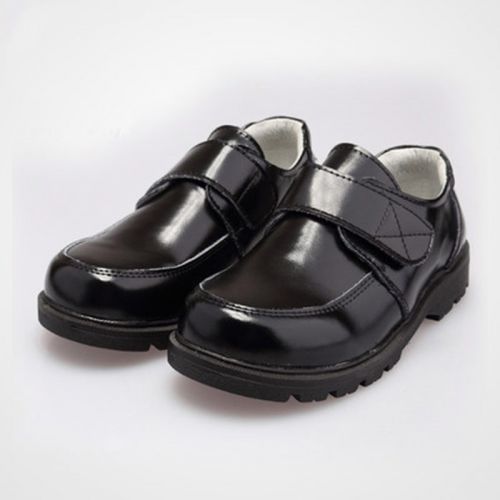 Chaussures enfants en cuir ronde paillette pour Toute saison - semelle caoutchouc Ref 1030359