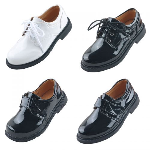 Chaussures enfants en PU ronde pour Toute saison - semelle caoutchouc Ref 1030369