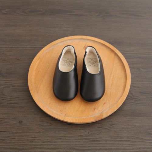 Chaussures enfants en PU ronde - semelle caoutchouc naturel Ref 1030386