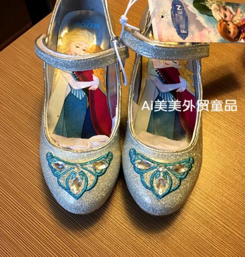 Chaussures enfants ronde brodé pour printemps - semelle caoutchouc Ref 1030451