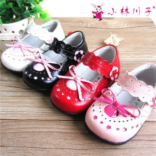 Chaussures enfants en cuir ronde pour printemps - semelle caoutchouc Ref 1030581