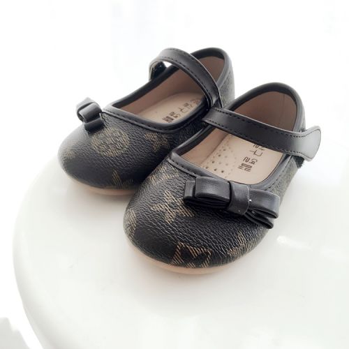 Chaussures enfants en cuir synthétique ronde pour printemps - semelle PU Ref 1030937