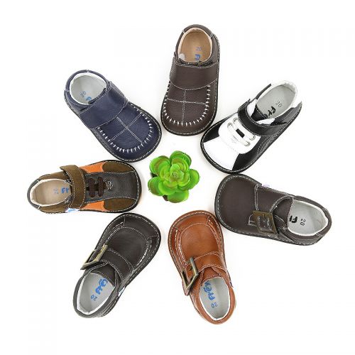 Chaussures enfants en cuir FREYCOO ronde pour printemps - semelle caoutchouc Ref 1031292