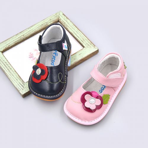 Chaussures enfants en cuir PHYNIER ronde pour printemps - Ref 1031296