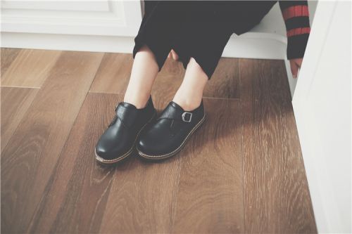 Chaussures enfants en cuir ETONZOE ronde - Ref 1032009
