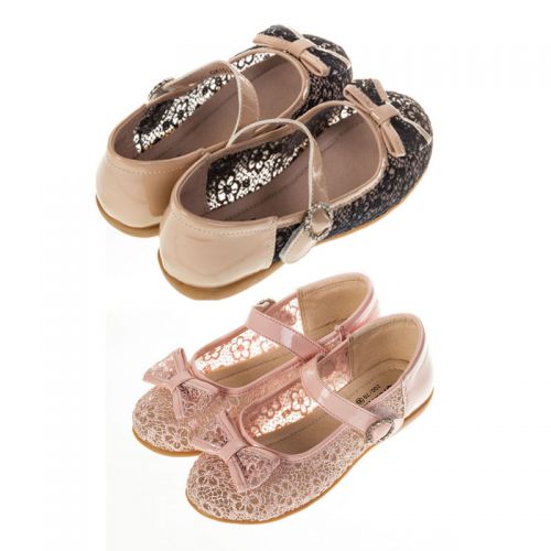 Chaussures enfants ronde creux pour printemps - semelle caoutchouc Ref 1032011