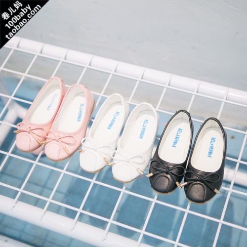 Chaussures enfants en similicuir JUANERMA ronde pour printemps - semelle caoutchouc Ref 1032059