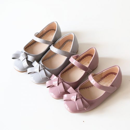 Chaussures enfants en cuir synthétique ronde pour printemps - Ref 1032079