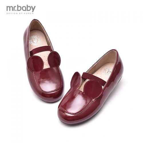 Chaussures enfants en similicuir MRBABY ronde pour printemps - semelle caoutchouc antidérapant Ref 1032140
