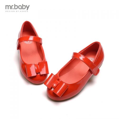 Chaussures enfants en similicuir MRBABY ronde pour printemps - semelle caoutchouc Ref 1032148