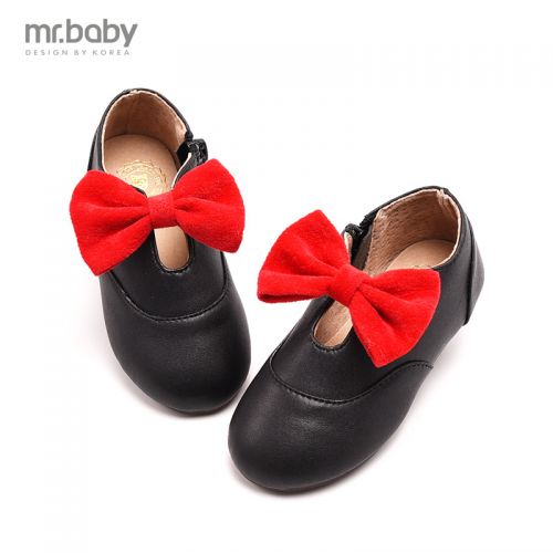Chaussures enfants en similicuir MRBABY ronde pour printemps - semelle caoutchouc antidérapant Ref 1032152