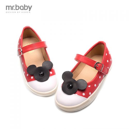Chaussures enfants en similicuir MRBABY ronde pour printemps - semelle caoutchouc antidérapant Ref 1032155
