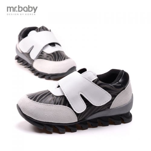 Chaussures enfants MRBABY ronde coutures cuir pour printemps - semelle caoutchouc Ref 1032166