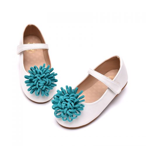 Chaussures enfants en similicuir MRBABY ronde pour printemps - semelle caoutchouc antidérapant Ref 1032169