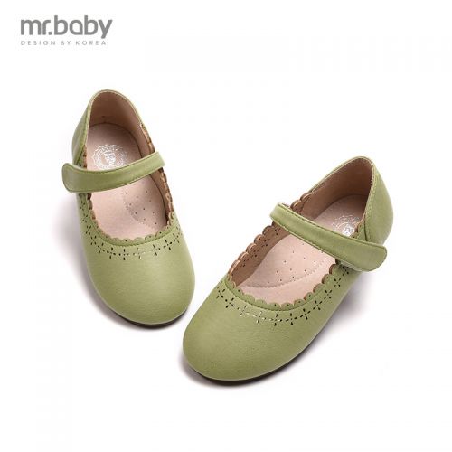 Chaussures enfants en similicuir MRBABY ronde pour printemps - semelle caoutchouc Ref 1032183