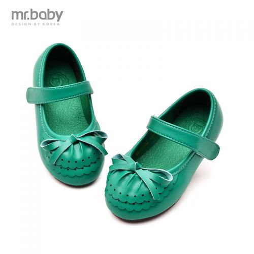 Chaussures enfants en similicuir MRBABY ronde houppe pour printemps - semelle caoutchouc antidérapant Ref 1032185