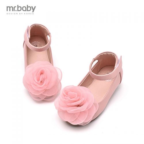 Chaussures enfants en similicuir MRBABY ronde pour printemps - semelle caoutchouc antidérapant Ref 1032202
