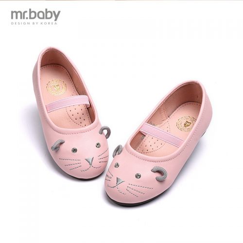 Chaussures enfants en similicuir MRBABY ronde pour printemps - semelle caoutchouc Ref 1032204